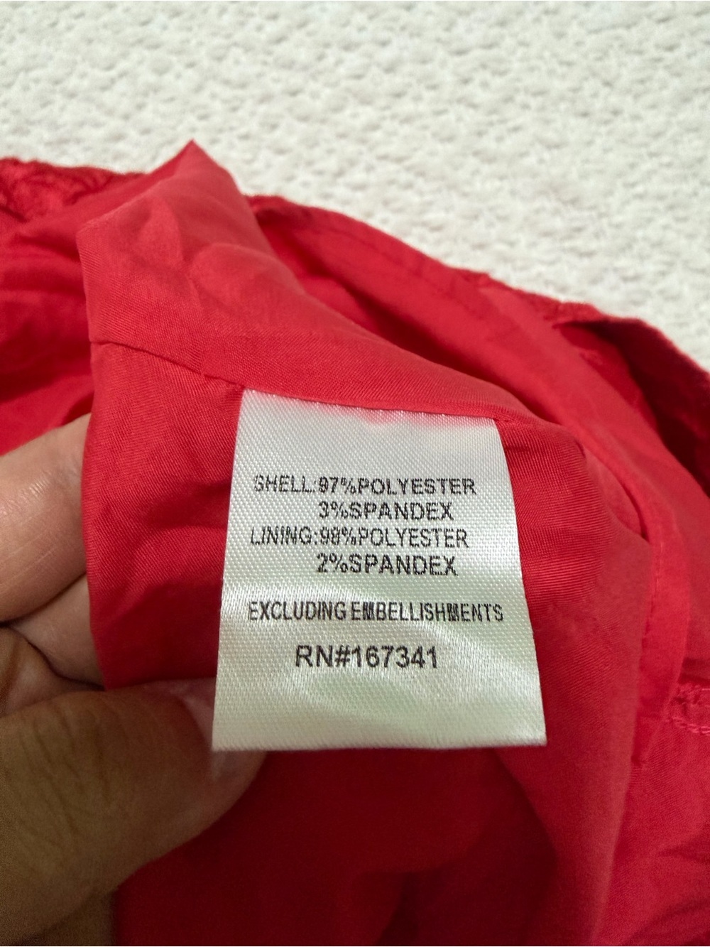 Hello Molly Sasha Strapless Mini Dress Red Women’s Size M NWT - Picture 12 of 12